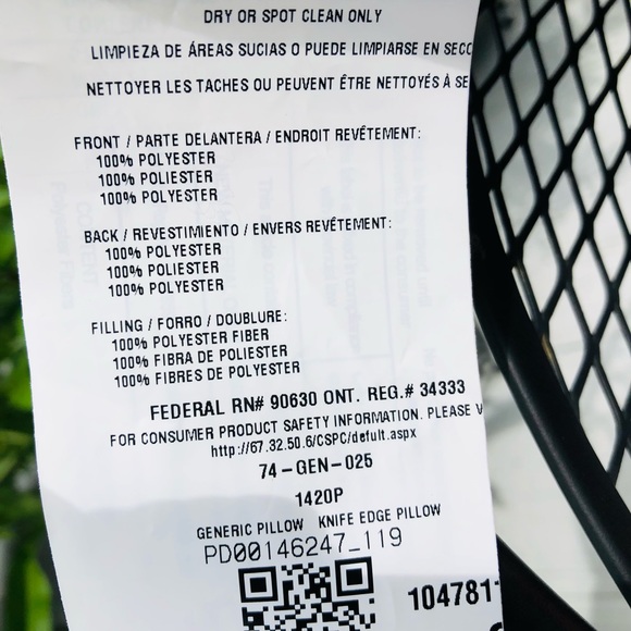 Outdoor & Indoor, Pillow. Custom made. Pre-stuffed - Picture 5 of 8